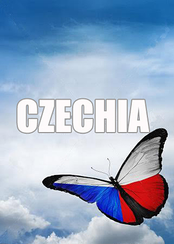 Czechia butterfly